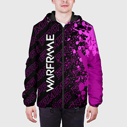 Куртка с капюшоном мужская Warframe pro gaming: по-вертикали, цвет: 3D-черный — фото 2