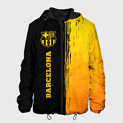 Мужская куртка Barcelona - gold gradient: по-вертикали