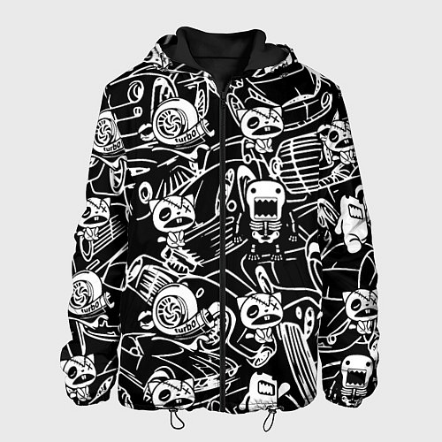 Мужская куртка JDM Pattern / 3D-Черный – фото 1