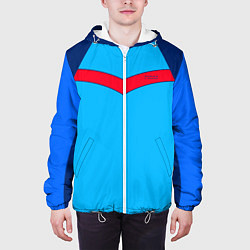 Куртка с капюшоном мужская Спортик из 90х FIRM, цвет: 3D-белый — фото 2