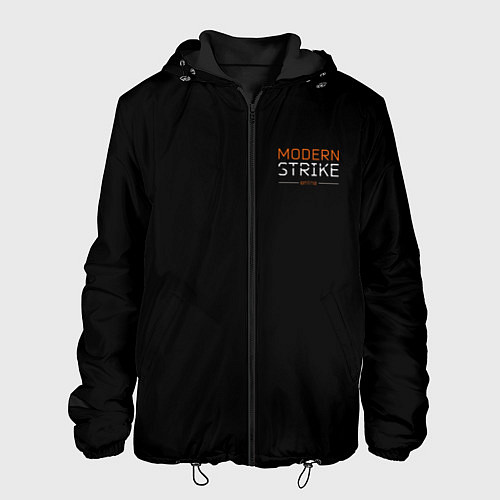 Мужская куртка Logo Modern strike online / 3D-Черный – фото 1
