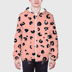 Куртка с капюшоном мужская Розовая пантера, цвет: 3D-белый — фото 2