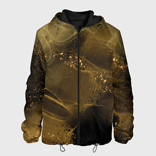 Мужская куртка Золотой дым / 3D-Черный – фото 1