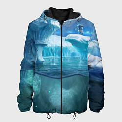Мужская куртка Subnautica - КРАБ на леднике