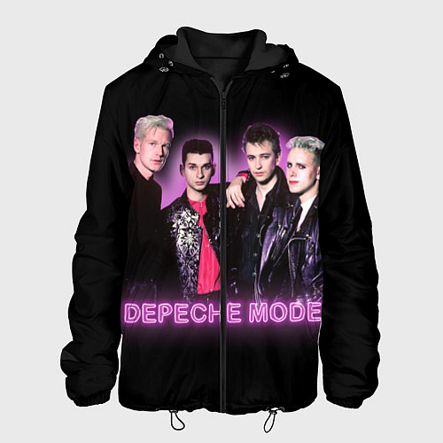 Мужская куртка 80s Depeche Mode neon / 3D-Черный – фото 1
