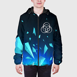 Куртка с капюшоном мужская Elden Ring взрыв частиц, цвет: 3D-черный — фото 2