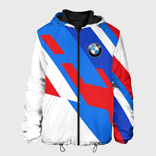 Мужская куртка BMW m colors / 3D-Черный – фото 1