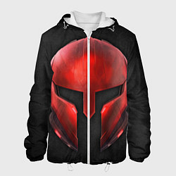 Куртка с капюшоном мужская Red Gladiator, цвет: 3D-белый