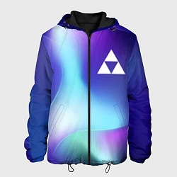 Куртка с капюшоном мужская Zelda northern cold, цвет: 3D-черный