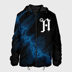 Куртка с капюшоном мужская Architects звуковая волна, цвет: 3D-черный