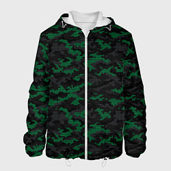 Мужская куртка Точечный камуфляжный узор Spot camouflage pattern