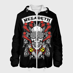 Мужская куртка Megadeth - ядерный череп