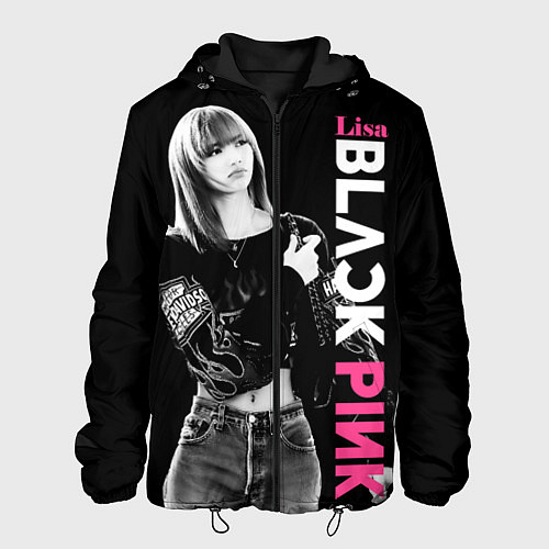Мужская куртка Blackpink Beautiful Lisa / 3D-Черный – фото 1