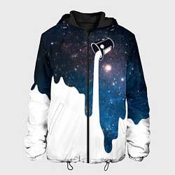 Куртка с капюшоном мужская Млечный Путь - Milky Way, цвет: 3D-черный