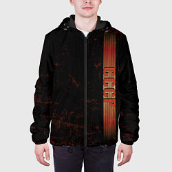 Куртка с капюшоном мужская СССР ретро, цвет: 3D-черный — фото 2