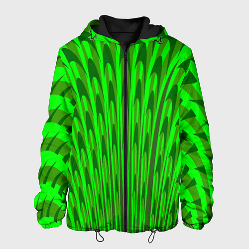 Мужская куртка Травяные стрелы / 3D-Черный – фото 1