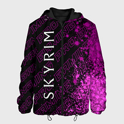 Куртка с капюшоном мужская Skyrim pro gaming: по-вертикали, цвет: 3D-черный