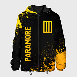 Мужская куртка Paramore - gold gradient вертикально