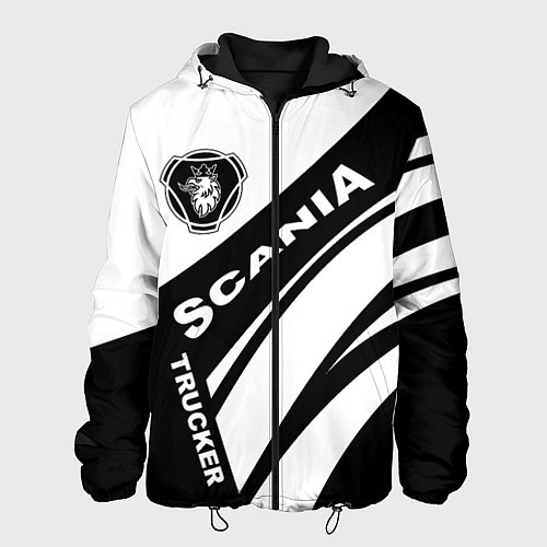 Мужская куртка Scania дальнобойщик / 3D-Черный – фото 1