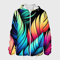 Мужская куртка Color feathers - neon