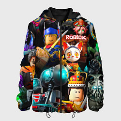 Куртка с капюшоном мужская Roblox game, цвет: 3D-черный
