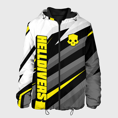 Мужская куртка Helldivers 2 - yellow uniform / 3D-Черный – фото 1