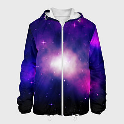 Куртка с капюшоном мужская Космос и только, цвет: 3D-белый