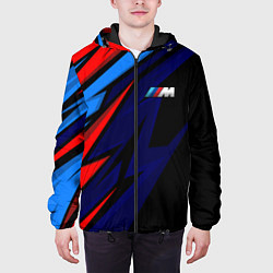 Куртка с капюшоном мужская M power - цвета бмв, цвет: 3D-черный — фото 2