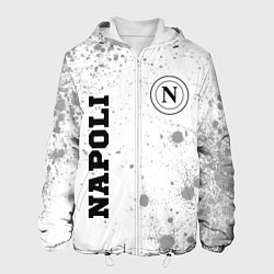 Куртка с капюшоном мужская Napoli sport на светлом фоне вертикально, цвет: 3D-белый