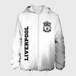 Куртка с капюшоном мужская Liverpool sport на светлом фоне вертикально, цвет: 3D-белый