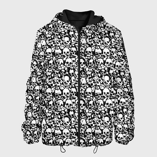 Мужская куртка Very much skulls / 3D-Черный – фото 1
