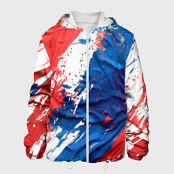 Куртка с капюшоном мужская Im from Russia, цвет: 3D-белый
