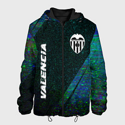 Мужская куртка Valencia glitch blue