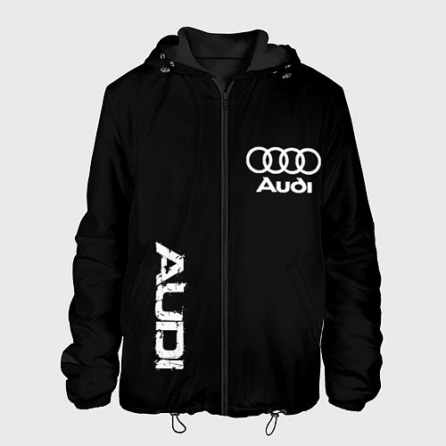 Мужская куртка AUDI sport white / 3D-Черный – фото 1