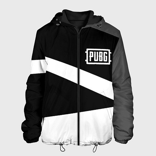 Мужская куртка PUBG online geometry / 3D-Черный – фото 1