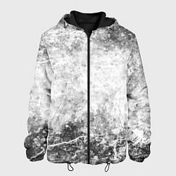 Мужская куртка Абстракция - серый ветер