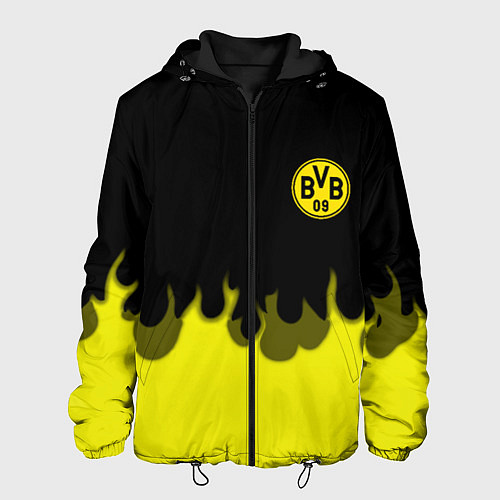 Мужская куртка Borussia fire fc / 3D-Черный – фото 1