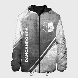 Мужская куртка Danganronpa - grey gradient вертикально