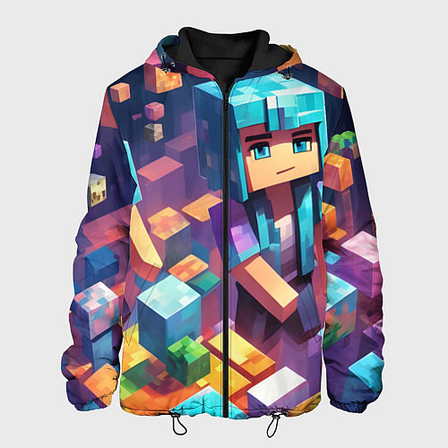 Мужская куртка Minecraft 2 0 / 3D-Черный – фото 1