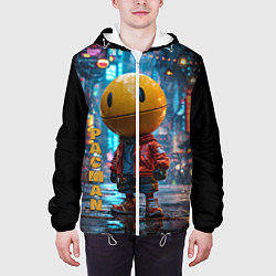 Куртка с капюшоном мужская Urban Pac 8bit, цвет: 3D-белый — фото 2