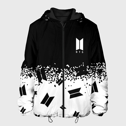 Мужская куртка Marshmello dj pattern краски / 3D-Черный – фото 1