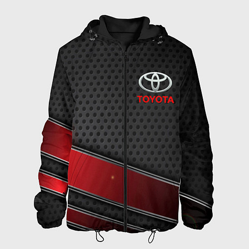 Мужская куртка Toyota auto car / 3D-Черный – фото 1