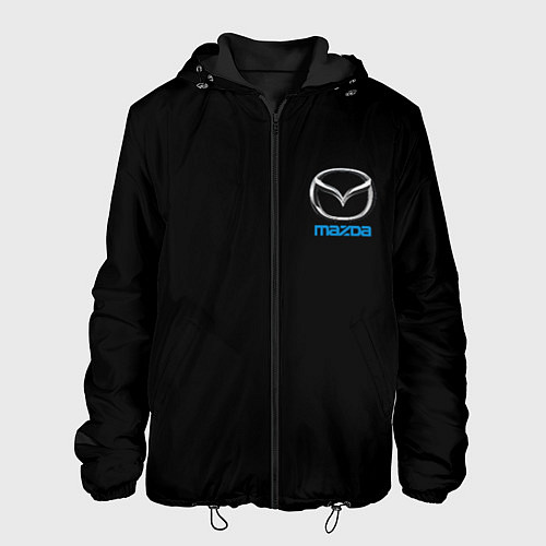 Мужская куртка Mazda logo auto / 3D-Черный – фото 1