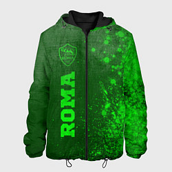 Куртка с капюшоном мужская Roma - green gradient по-вертикали, цвет: 3D-черный