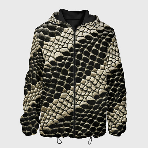 Мужская куртка Будь в тренде змеи / 3D-Черный – фото 1