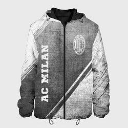 Мужская куртка AC Milan - grey gradient вертикально