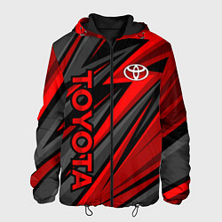 Мужская куртка Toyota - красный спортивный