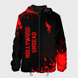 Мужская куртка Hollywood Undead - red gradient вертикально