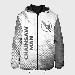 Мужская куртка Chainsaw Man - white gradient вертикально