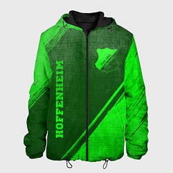 Мужская куртка Hoffenheim - green gradient вертикально